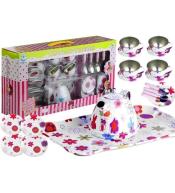 Zestaw do herbaty metalowy 18el