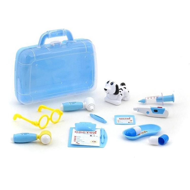 Zestaw weterynarza w walizce światło dźwięk