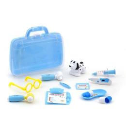 Zestaw weterynarza w walizce światło dźwięk