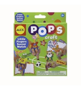 Alex Toys Pops craft - samodzielnie wykonaj piłkarzy, zestaw kreatywny mini