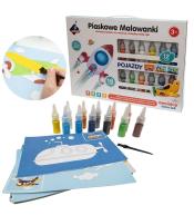 Genialny dzieciak. Piankowa wyklejanka Pojazdy