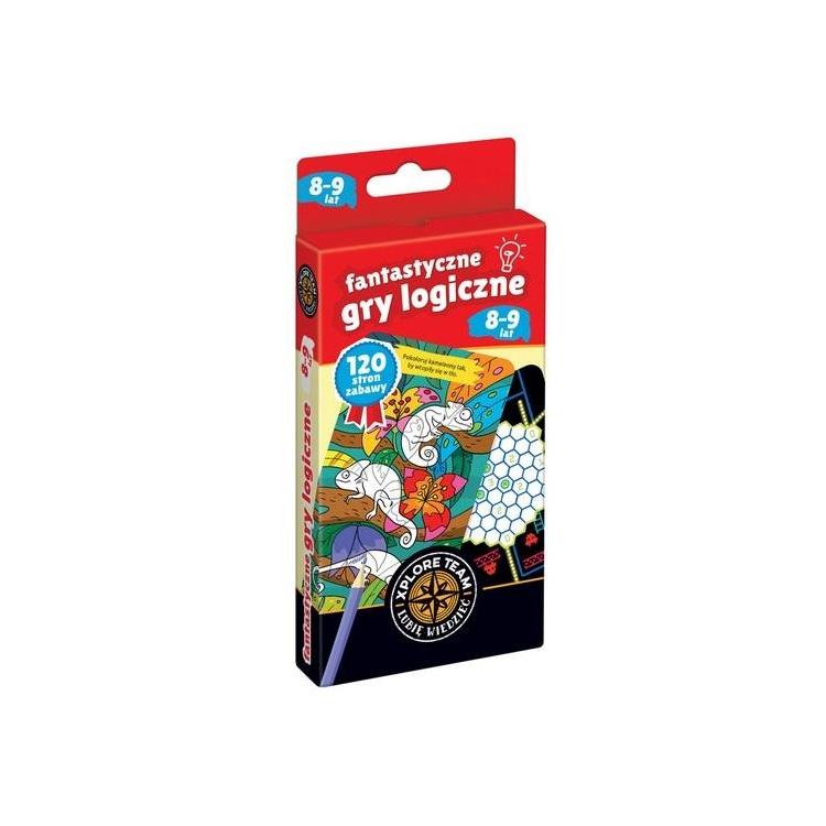 Xplore Team Fantastyczne gry logiczne 8-9 lat