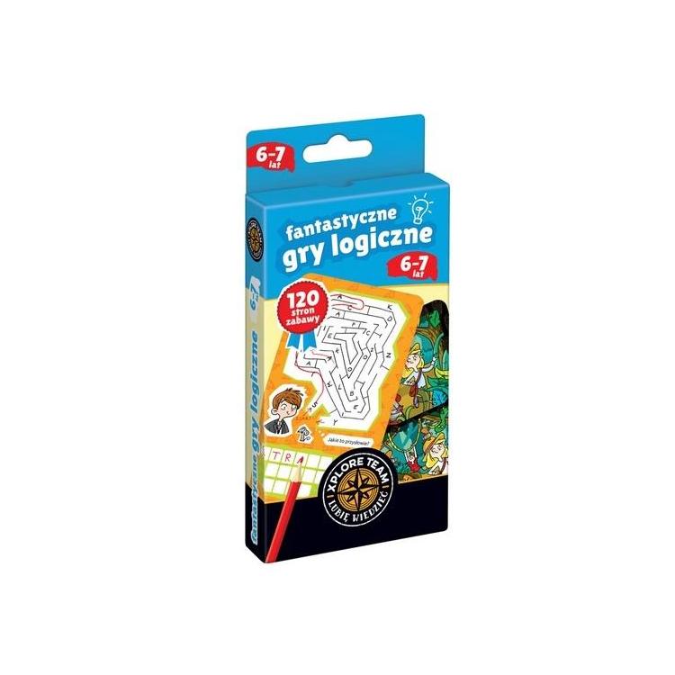 Xplore Team Fantastyczne gry logiczne 6-7 lat