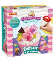 Zabawkowe dekorowanie Deser z kremem