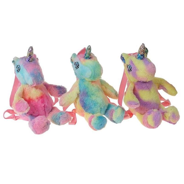 Plecak pluszowy Jednorożec MIX