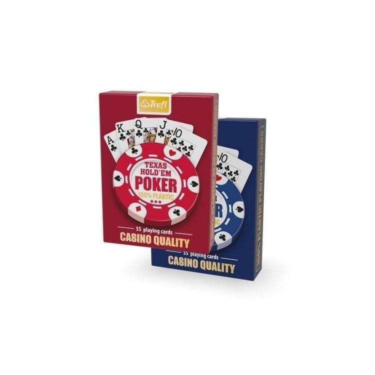 Karty - Plastik Poker TREFL
