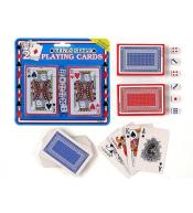 Karty do gry 2 talie + kości