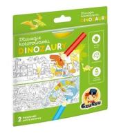 Dłuuugie kolorowanki Dinozaury