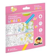 Dłuuugie kolorowanki Wróżki