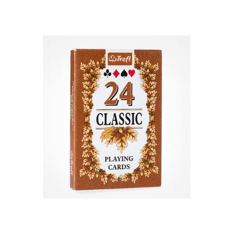 Karty - Classic 24 listki TREFL