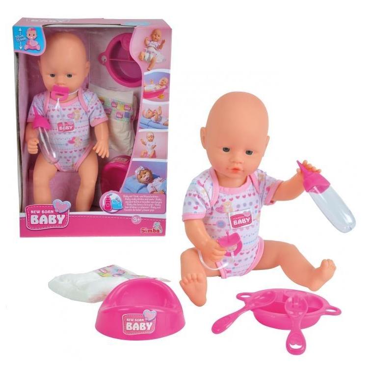 Lalka NBB - Bobas z akcesoriami, 38 cm