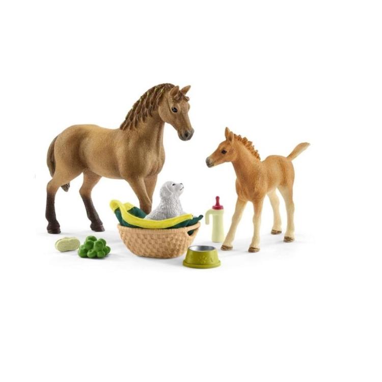 Zestaw pielęgnacyjny Quarter Horse + źrebię