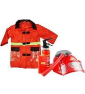 Strój strażaka z akcesoriami