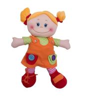 Przytulanka dziewczynka pomarańczowa