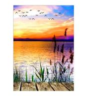 Malowanie po numerach - 40x50cm Zachód słońca