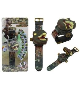 Zegarek projektor 3D Dinozaur Tyranozaur Rex