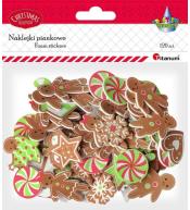 Naklejki piankowe mix pierniczki 120szt.