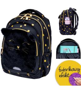 Plecak Astrabag Fluffy Kitty Black AB330