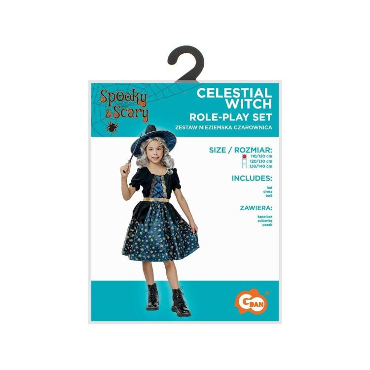 Strój dla dzieci Nieziemska Czarownica r.110/120
