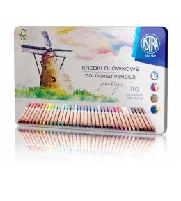 Kredki ołówkowe prestige 36 kolorów ASTRA