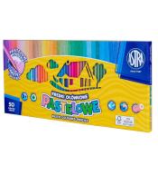 Kredki pastelowe XXL 50 kolorów ASTRA