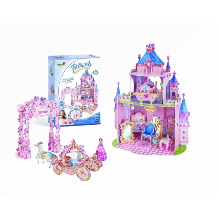 CUBIC FUN PUZZLE 3D PRINCESS SECRET GARDEN- E1623H