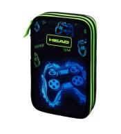 Piórnik podwójny bez wyp Head Go Playing Neon AC2