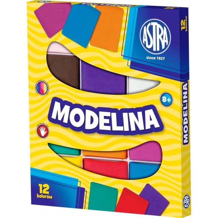 Modelina 12 kolorów ASTRA