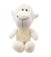 Maskotka przytulanka owieczka z przyssawką biała