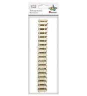 Drewniany płotek 90 cm 30x7x2mm 3szt