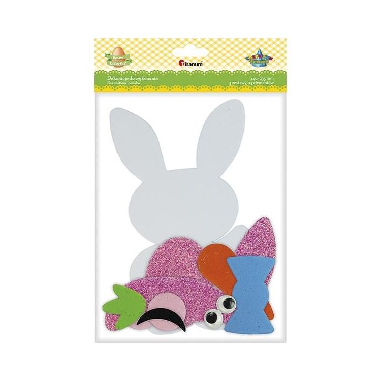 Zestaw piankowy zając z marchewką 1szt