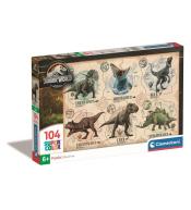Puzzle 104 Super Kolor Jurassic World