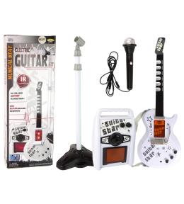 Gitara elektryczna z mikrofonem