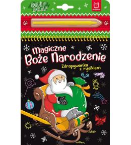 Magiczne Boże Narodzenie. Zdrapywanka z rysikiem
