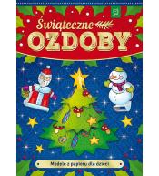 Modele z papieru dla dzieci. Świąteczne ozdoby