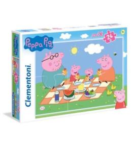 Puzzle 24 Maxi Super Kolor Peppa Pig