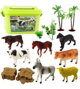 Figurki zwierzęta 57el