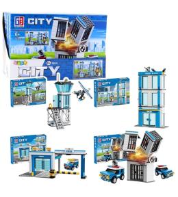 Klocki konstrukcyjne Komisariat policji MIX