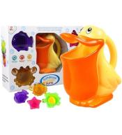 Zabawka do kąpieli Pelikan foremki zwierzątka