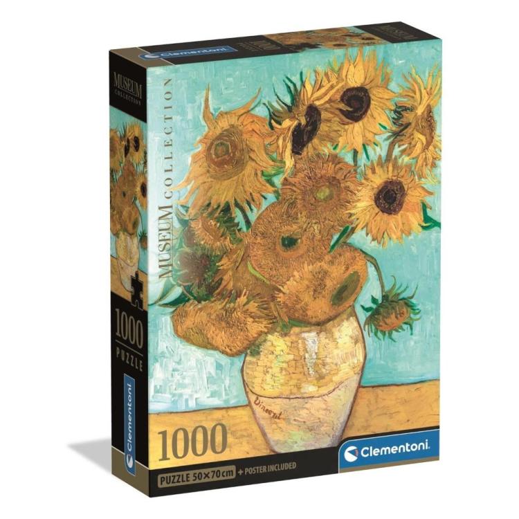 Puzzle 1000 Museum Van Gogh: Sun Flower