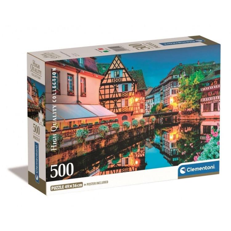 Puzzle 500 Compact Strasbourg old town