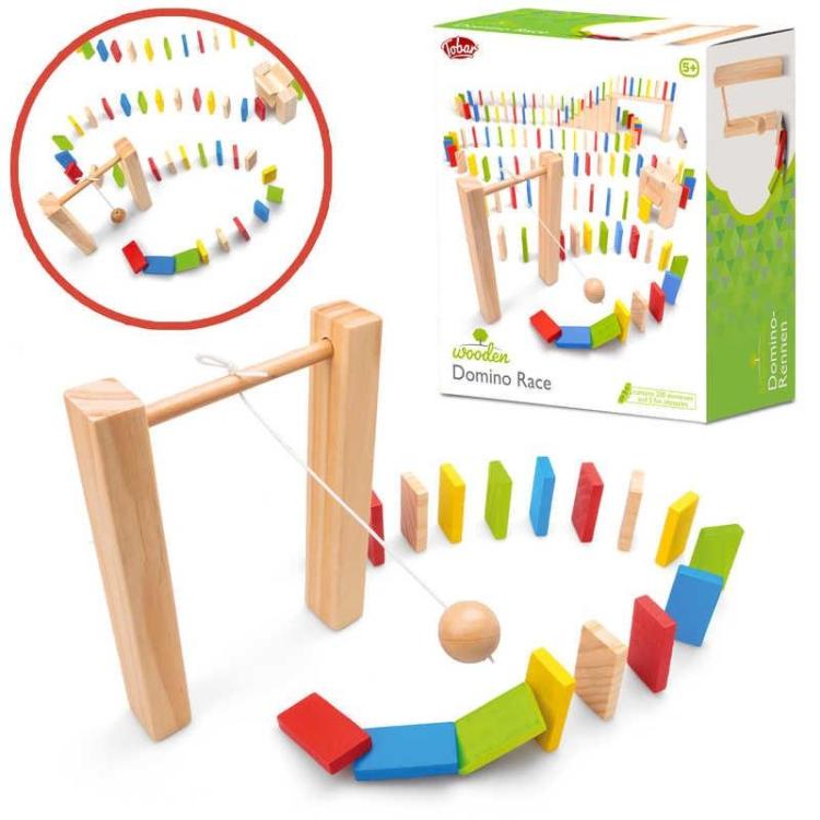 Drewniane domino konstrukcyjne