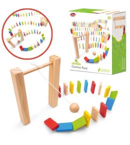 Drewniane domino konstrukcyjne