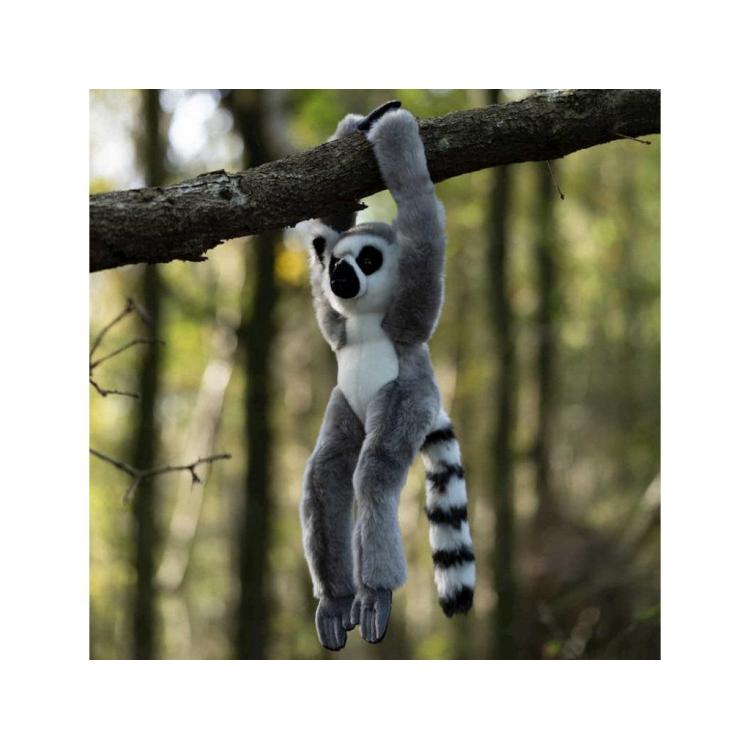Pluszowy lemur na rzepy