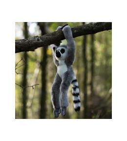 Pluszowy lemur na rzepy