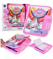 Notatnik na kod jednorożec różowy