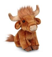Pluszowa szkocka krowa