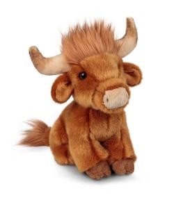 Pluszowa szkocka krowa