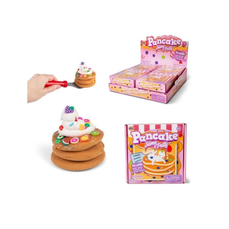 Zrób własne naleśniki z masy slime i putty