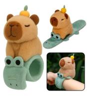 Pluszowa opaska samozaciskowa Krokodyl z Kapibarą